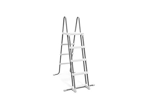 Escalera de seguridad Intex 28073 (4 peldaños) para paredes de 122 cm de altura