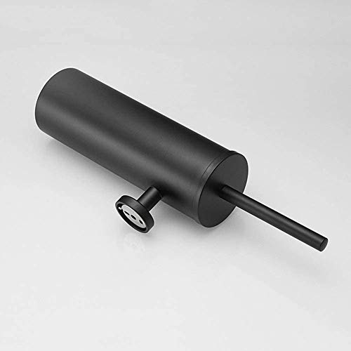 Escobillero Para 304 Negro Pared De Acero Inoxidable Higiénico Sistema De Cepillo Del Tubo Perforado Desodorante Escobilla De Baño Escobilla De Baño Sostenible Stacker Baño Herramienta Higiénico,Negro