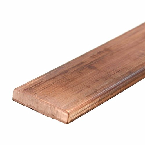 EsportsMJJ 3 mm X 15 mm X 250 mm Cobre T2 CU Metal Barra Plana