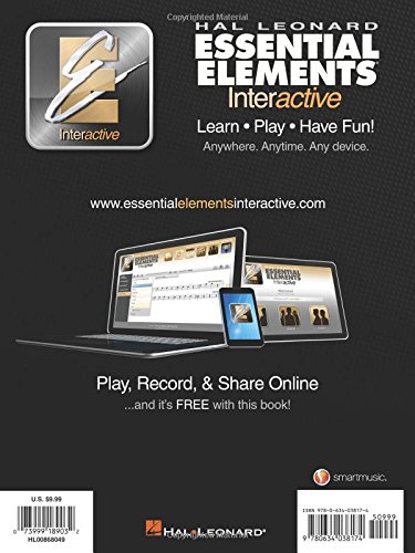 Essential Elements For Strings: Violin Book 1 (Book/Online Audio)