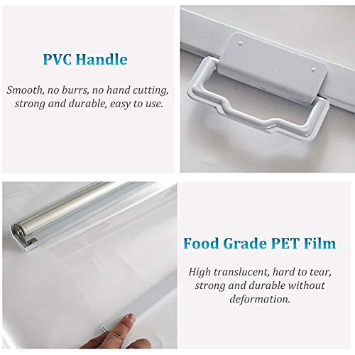 Estor Enrollable Cortina Enrollable Transparente del Gabinete de La Cortina de Aire, Parasol Impermeable con Agujeros, para Congelador Vitrina Gabinete Deli (Size : 80×150cm)