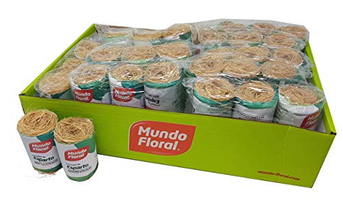 Estropajo ecológico natural de esparto. Pack 48 uds