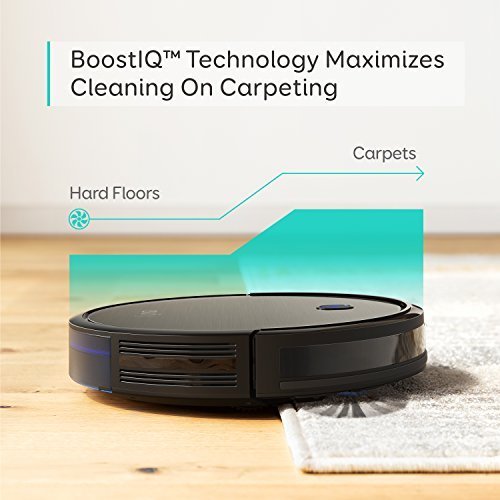 eufy (BoostIQ RoboVac 11S (Slim), Robot Aspirador con Auto Recarga, Ultra Fino, 1300 Pa de Potencia de succión, Silencioso, aspira y Limpia Suelos y alfombras.