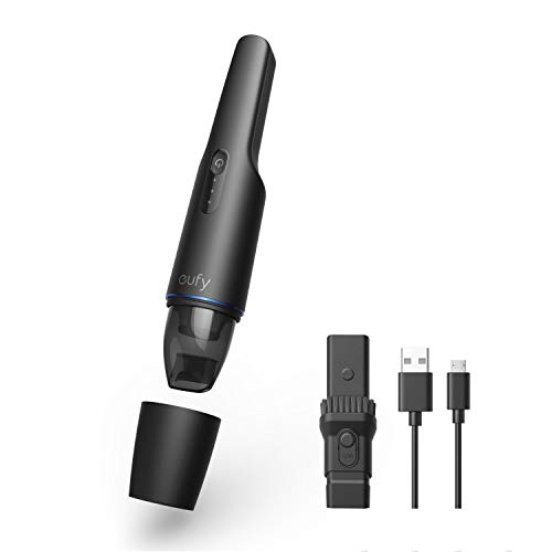 Eufy by Anker, HomeVac H11 (actualizado), aspiradora de mano inalámbrica, ultraligera de 1 libra, 5500Pa potencia de succión, carga USB, para limpieza del hogar