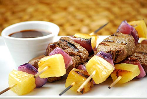 EUROXANTY® Brochetas de Madera de Bambú | Pinchos Parrilla y Aperitivos | Pack 90 uds | 20 cm Barbacoa BBQ Queso Frutas Fondues