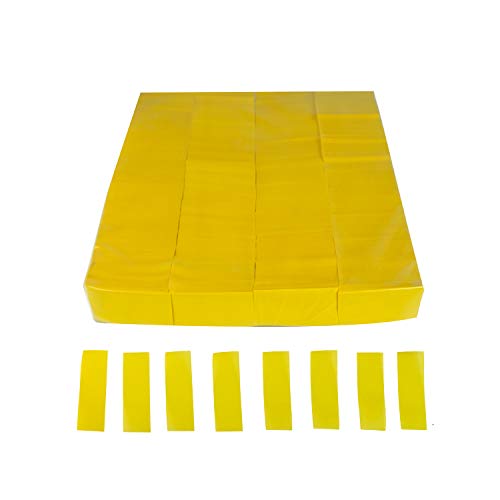 EUTOPICA Confeti Rectangular Papel (Bolsa 1 kg.) (Amarillo) #WeLoveConfeti