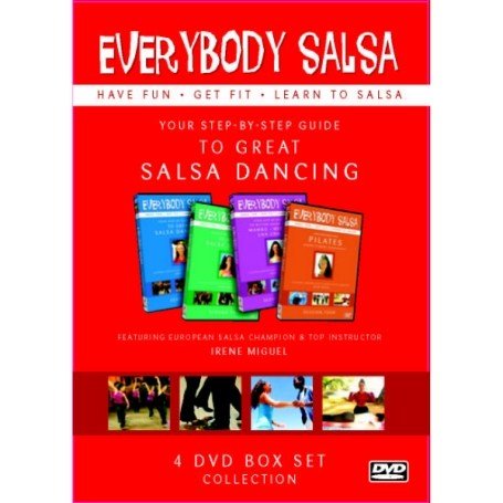 Everybody Salsa! Vol. 1-4 Dvd Boxset - Your Step-By-Step Guide [DVD] [Reino Unido]