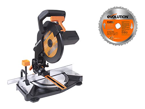 EVO 670210R Evolution Build Modelo R210CMS Ingletadora Portátil Compacta, 1200 Watts, 230 Volts