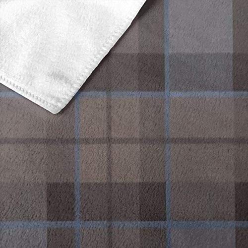 Ewtretr Toalla de Playa Bath Towels Outlander Fraser Tartan Plaid Microfiber Bath Towel Soft High Absorption Quick Drying Bathroom Travel Sports and More130cmx80cm