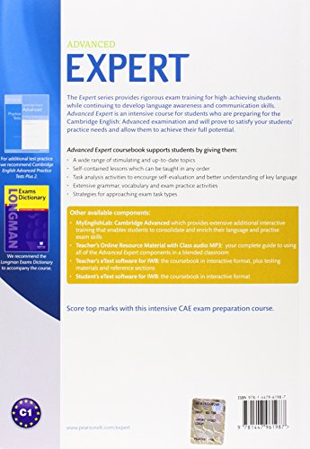 Expert advanced coursebook. Con CD pack