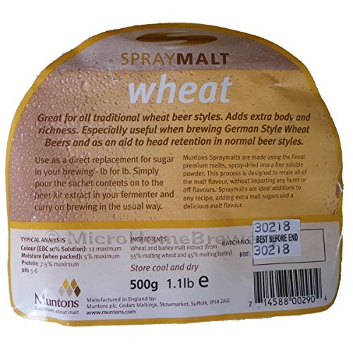 Extracto de Malta Deshidratado en Polvo de Trigo 500g