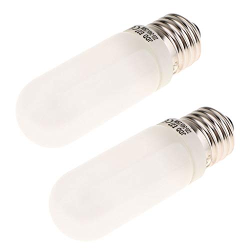 F Fityle 2 Pack JDD Tipo e27 250w Lámpara de Tubo 220v-240v Luz de Modelado con Flash