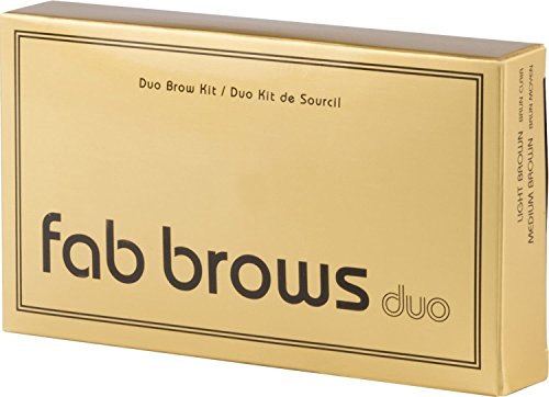 Fab Brows Eyebrow Kit Light Brown by FAB