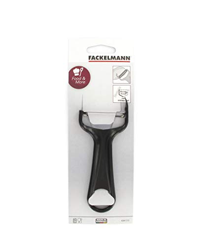 Fackelmann Pelador Verduras. Polipropileno y ac.inox. Blanco o Verde o Negro. 14cm. 1ud.