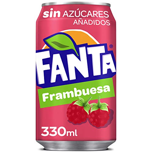 Fanta Sin Azúcar Frambuesa 330 ml