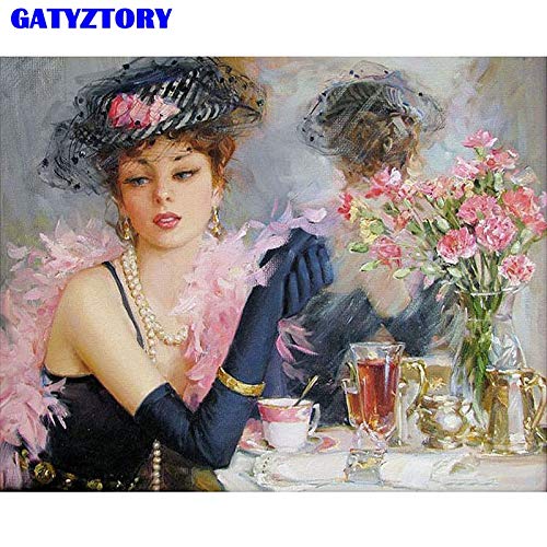 fdgdfgd Frameless Beautiful Bride Painting Home Wall Art Picture Retro Figure Painting Home Decoration