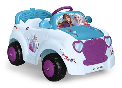 FEBER - Coche eléctrico Frozen 2 de una plaza, para niños y niñas de más de 3 años, 6V (Famosa 800012191)