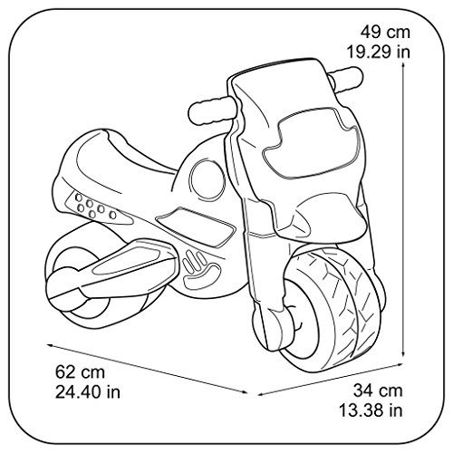 FEBER - Motofeber Correpasillos, Frozen (Famosa 811816)