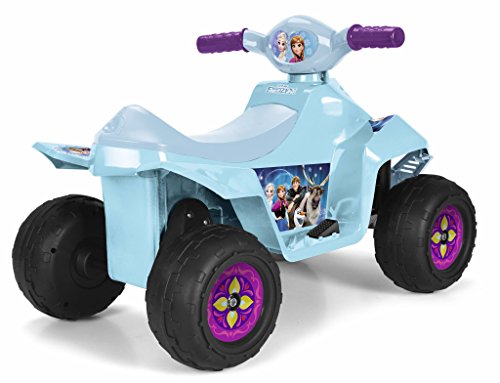 FEBER - Quad Racy Frozen 6V, Color Azul Claro (Famosa 800011785)