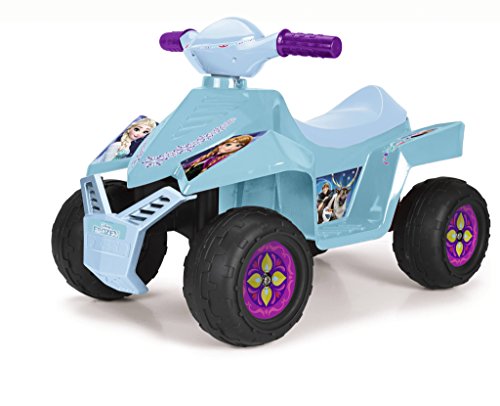 FEBER - Quad Racy Frozen 6V, Color Azul Claro (Famosa 800011785)