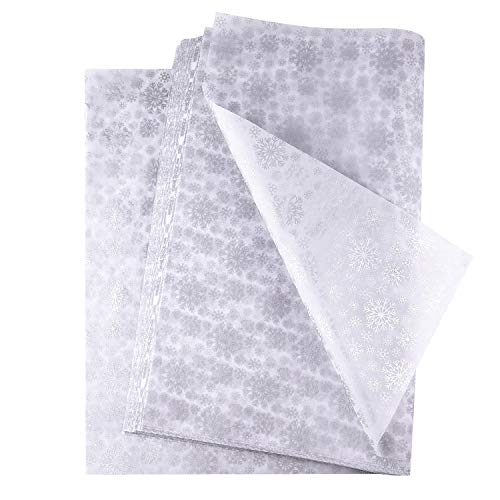 FEPITO 100 hojas de papel de seda verde de Navidad para envolver regalos para envolver regalos, manualidades (14 x 20 pulgadas)