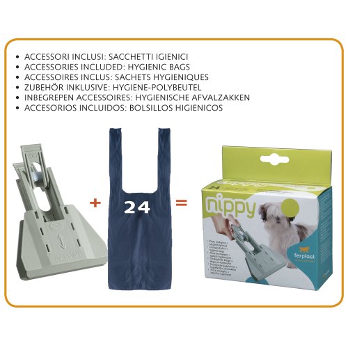 Ferplast RECOGEDOR Plegable Perro Nippy