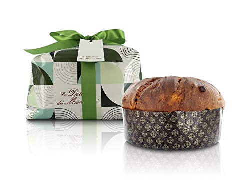 Ferrari & Arrighetti Panettone Italiano Artesanal horneado en Milán, Receta Tradicional (1 kg)