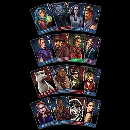 FHKHPODLL One Night Ultimate Werewolf Daybreak Card Juegos De Mesa - Juego De Fiesta - 3 A 10 Jugadores Niños Y Adultos Edición Juguete De Regalo