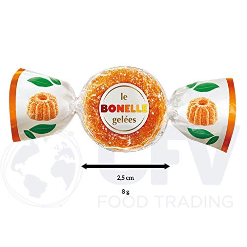 Fida Bonelle Gominola Natural- Fruta Italiana, Sabores Surtidos, Bolsa De 1,2 Kilos