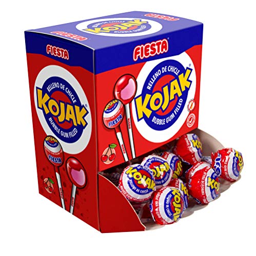 Fiesta Kojac Cereza Caramelo con Palo - 32 gr