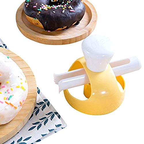 Fifet DIY Dona Galleta del Molde de la Torta de Pan de panadería Postres Molde del Cortador Marco con Clip para Hornear Herramientas Donuts 1PC Fabricante