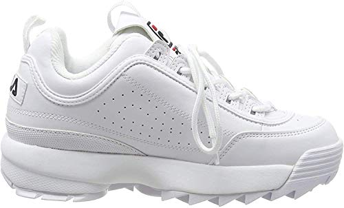 FILA Disruptor, Zapatillas para Mujer, White, 39 EU