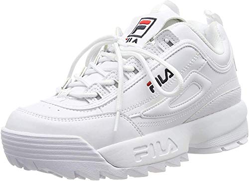 FILA Disruptor, Zapatillas para Mujer, White, 39 EU