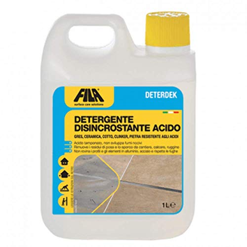 Fila Solutions - Deterdek - - 1 litro - detergente desincrustante ácido