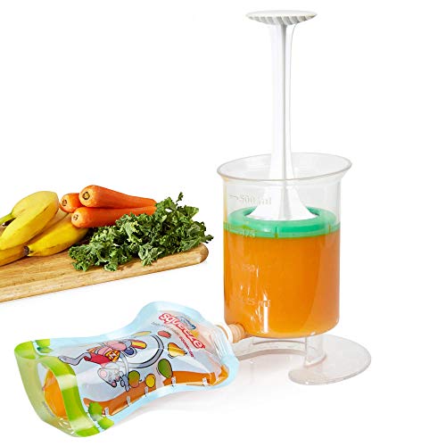 Fill n Squeeze,sistema bolsas de destete, alimentos, bebés refrigerios y viajes (Bargain)