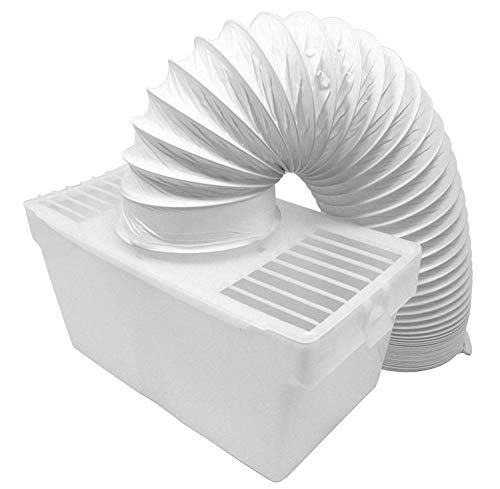 Find A - Manguera de ventilación de Condensador Universal de Repuesto para Secadora y Kit de Caja de 1,20 m