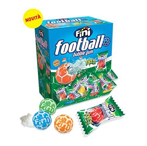 Fini Gum - Fútbol multicolor (5 g, 200 unidades)