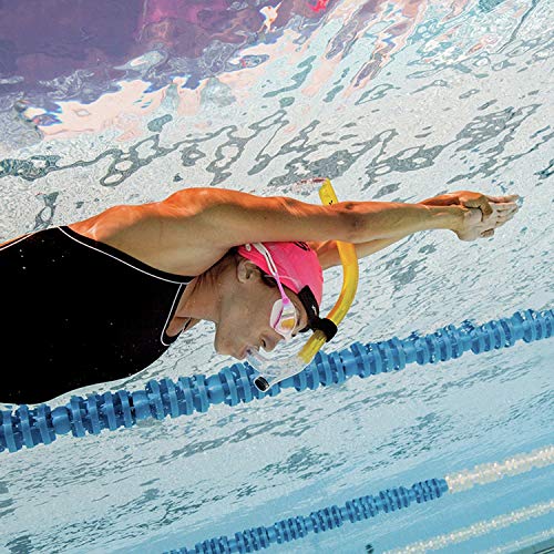 Finis - Tubo de respiración para natación, color amarillo