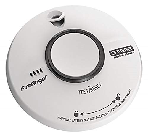 FireAngel ST-622 - Detector de Humo (Batería, 3 V, 3 V, 10 año(s), 130 mm, 130 mm)