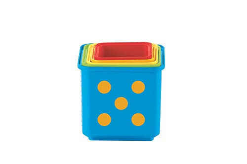 Fisher-Price Bloques apila y descubre, juguete bebé (Mattel CDC52) , color/modelo surtido