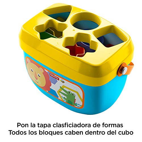 Fisher-Price - Juguete Bloques Construcción para Bebé +6 Meses, colores/modelos Surtido (Mattel FFC84)