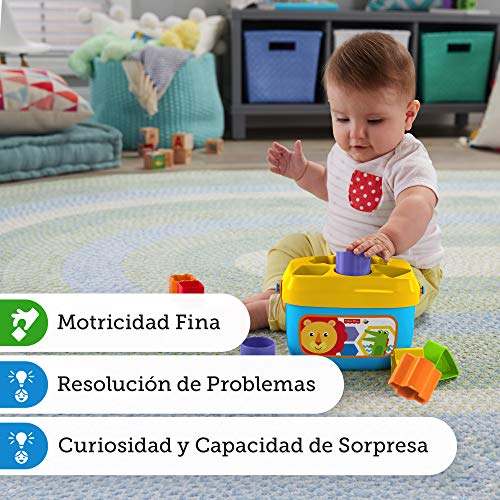 Fisher-Price - Juguete Bloques Construcción para Bebé +6 Meses, colores/modelos Surtido (Mattel FFC84)