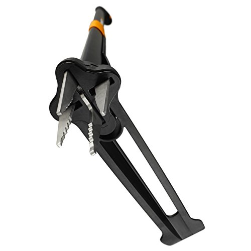 Fiskars Extractor de maleza, Longitud: 1 m, Negro/Naranja, Xact, 1020126