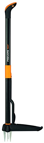 Fiskars Extractor de maleza, Longitud: 1 m, Negro/Naranja, Xact, 1020126