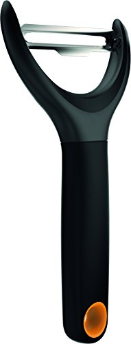 Fiskars Pelador, Longitud total: 15 cm, Acero/Plástico, Functional Form, Negro, 1016122