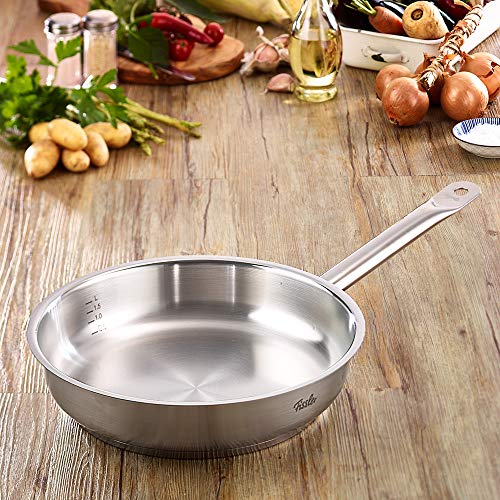 Fissler Cacerola Baja, Acero Inoxidable, 32 cm