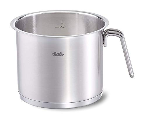 Fissler original-profi collection / Cazo de acero inoxidable (2,7 litros, Ø 16 cm), apta para cocinas de inducción, gas, vitrocerámica y eléctricas