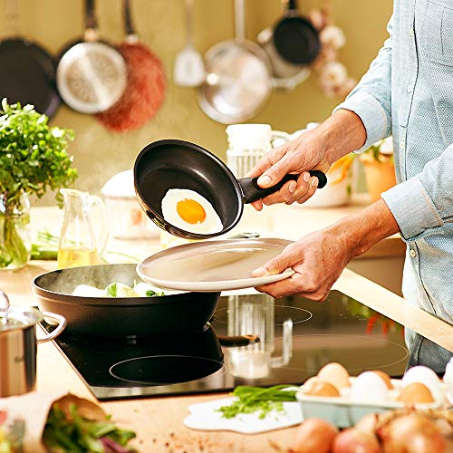 Fissler special snack / Sartén de aluminio (Ø 16 cm) con revestimiento, pequeña sartén universal, mini sartén para nueces, huevos fritos, tocino, blinis - ideal para placas de vitrocerámica