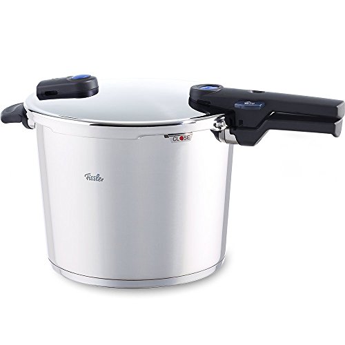 Fissler vitaquick / Olla a presión (10 litros, Ø 26 cm) acero inoxidable, 2 niveles de cocción, adecuado para la inducción