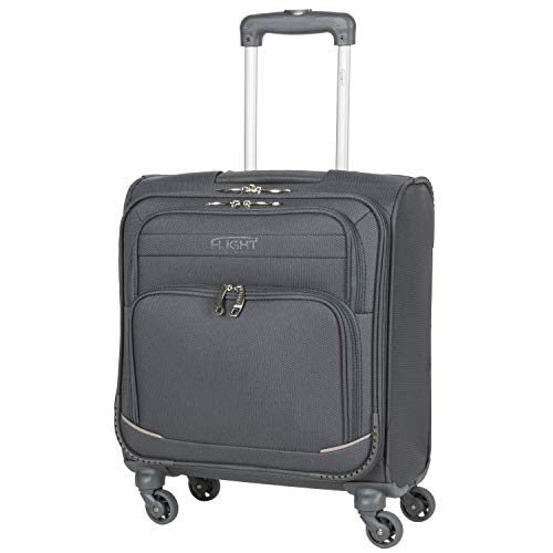 Flight Knight 300D Maleta De Mano 50x40x20 cm Compatible con Vueiling, Volotea, RyanAir, Easyjet, Air Nostrum Entre Muchas Otras! Maleta Cabina 4 Ruedas Maleta Trolley Ligera